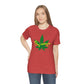 Fly Away Marijuana Leaf Unisex Short Sleeve Tee