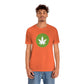 Mandala Leaf Unisex Short Sleeve Tee