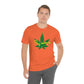 Fly Away Marijuana Leaf Unisex Short Sleeve Tee