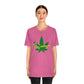 Fly Away Marijuana Leaf Unisex Short Sleeve Tee