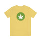 Mandala Leaf Unisex Short Sleeve Tee