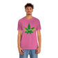 Fly Away Marijuana Leaf Unisex Short Sleeve Tee
