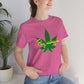 Fly Away Marijuana Leaf Unisex Short Sleeve Tee